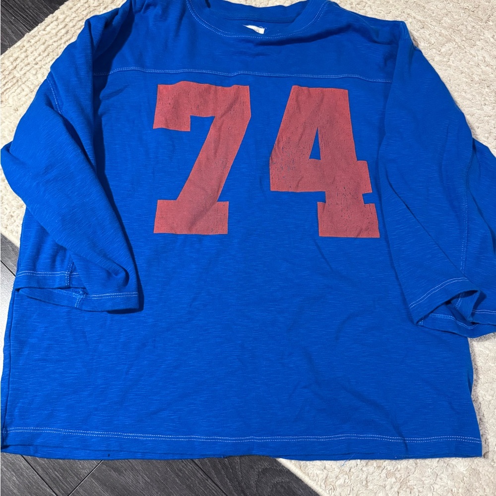 Pilcro 3/4 Sleeve Varisty Tee
